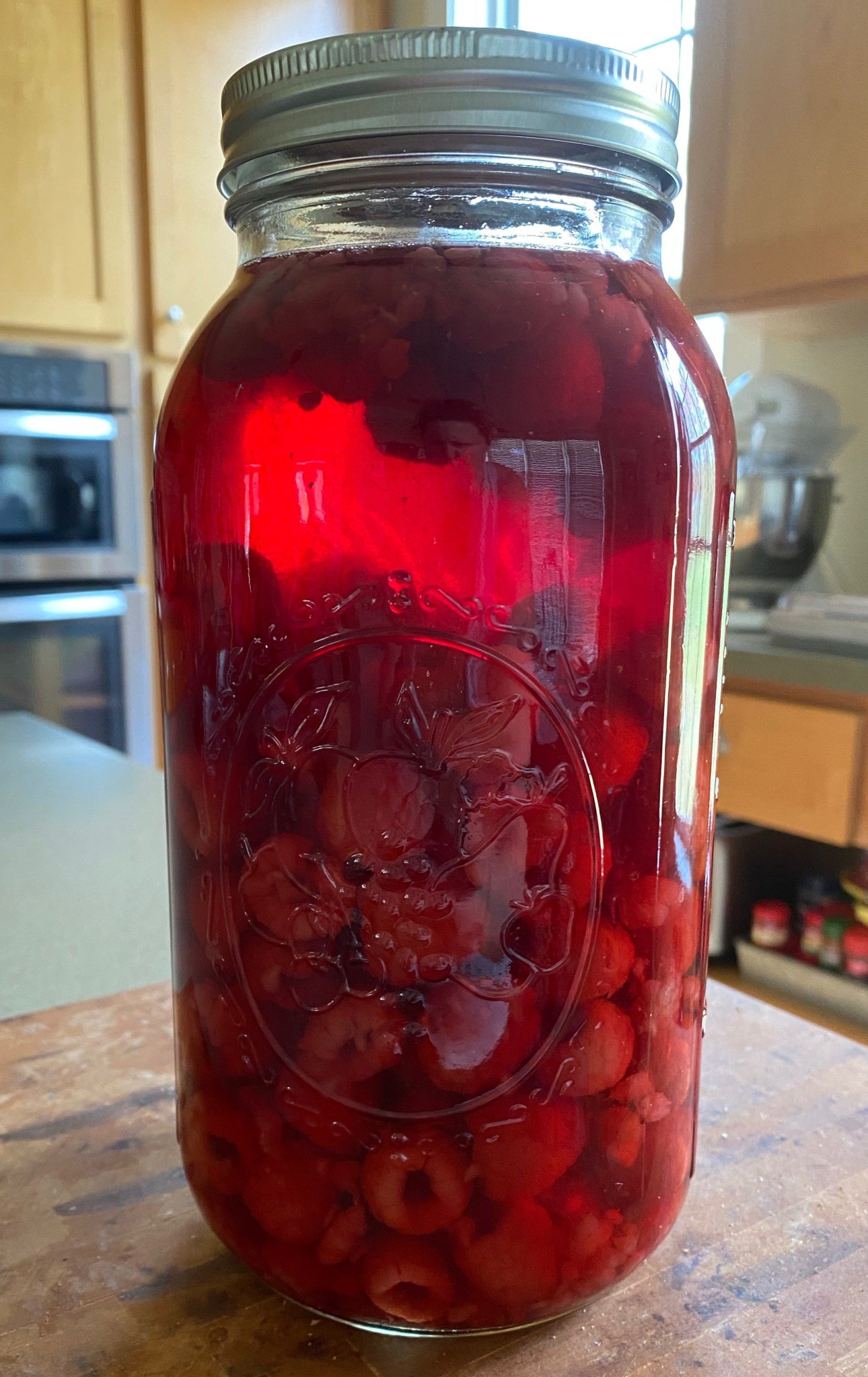 Raspberry Cordial – Miss Teense Cooks